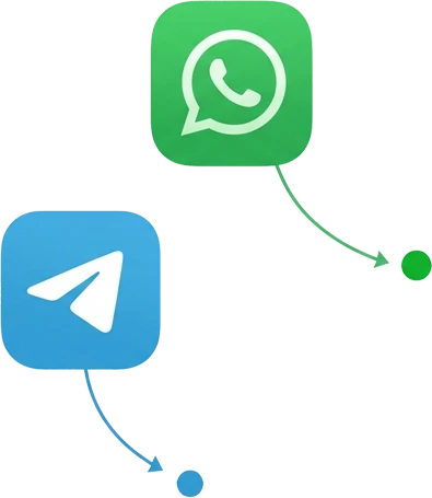 WhatsApp & Telegram Channels